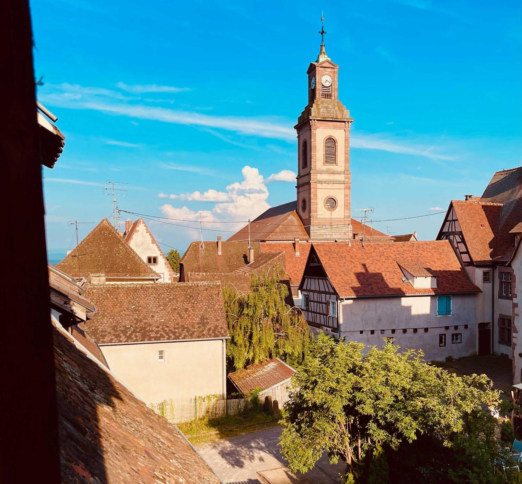 Gite Maison Des Vignerons Рикевир Экстерьер фото